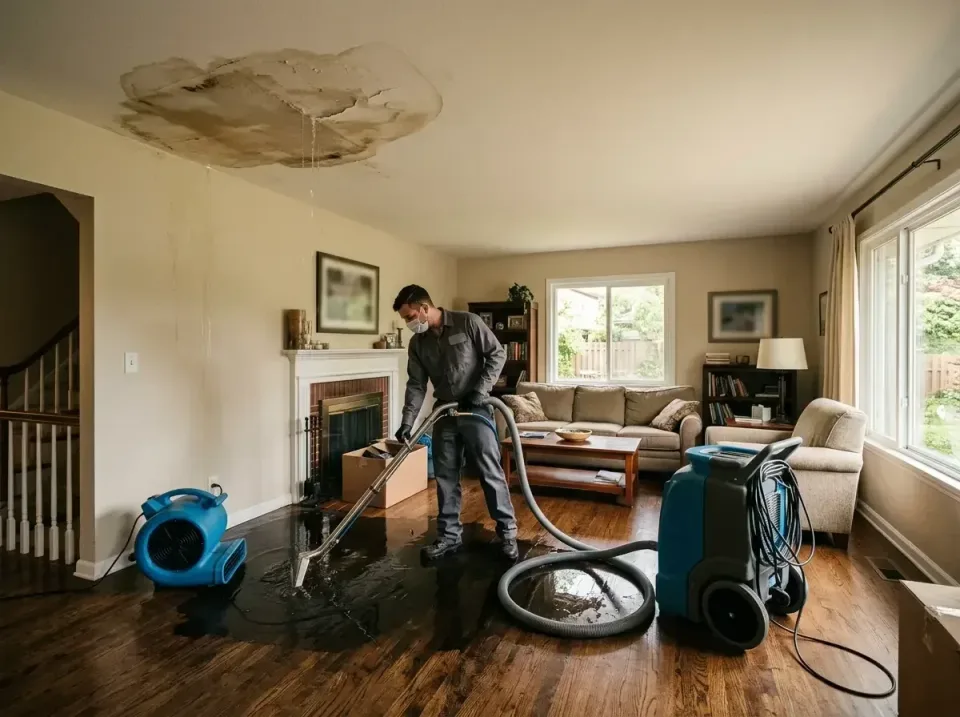 attic-pipe-burst-ceiling-drip-008 — frequently asked questions, Water Damage Restoration & Carpet Care in Mineral Ridge, OH